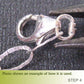 925 Sterling Silver Link Lock Locking Jump Rings, 10 pcs. Made in Australia.